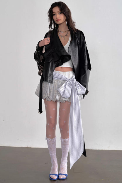 Youthful Embroidered Ballet Skirt