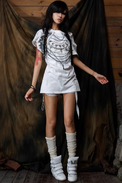 Chain Short Sleeve T-Shirt