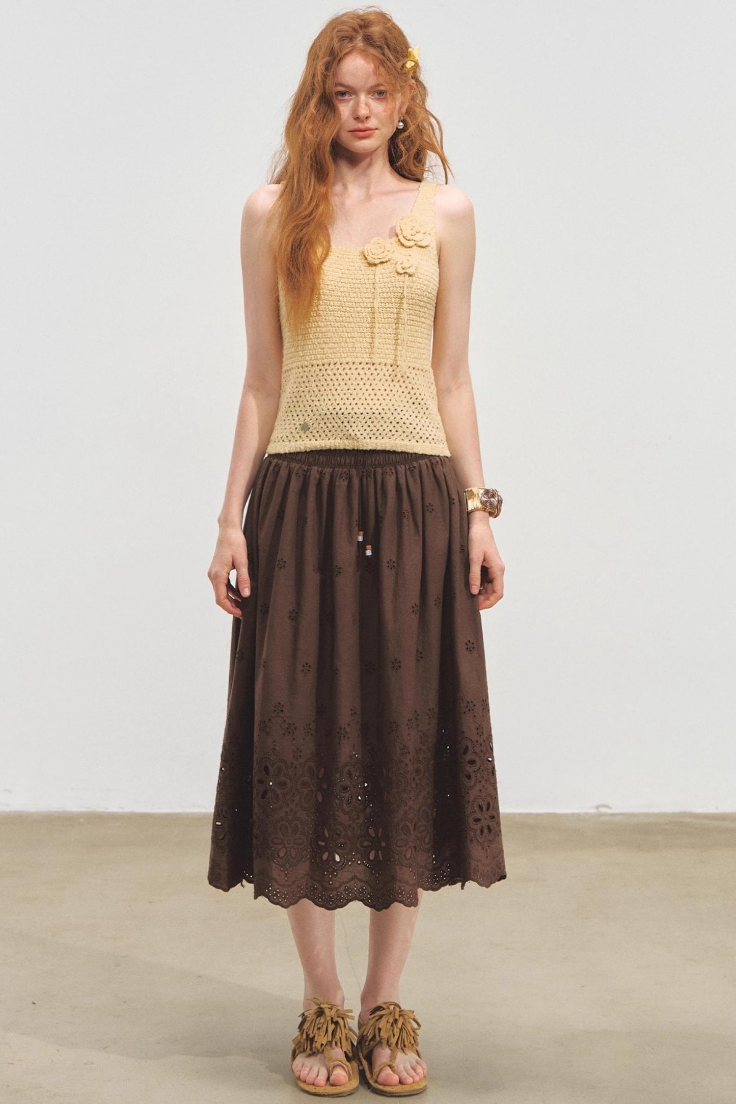 Three-Dimensional Knitted Vest