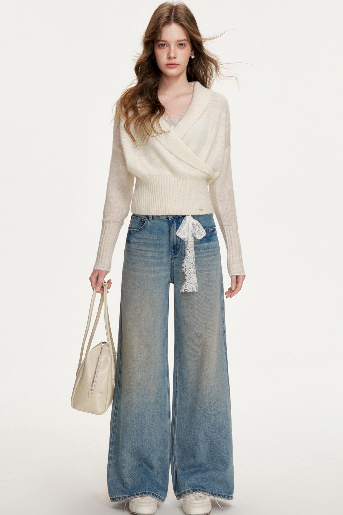 Romantic Encounter Wool Knit Sweater