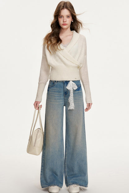 Romantic Encounter Wool Knit Sweater