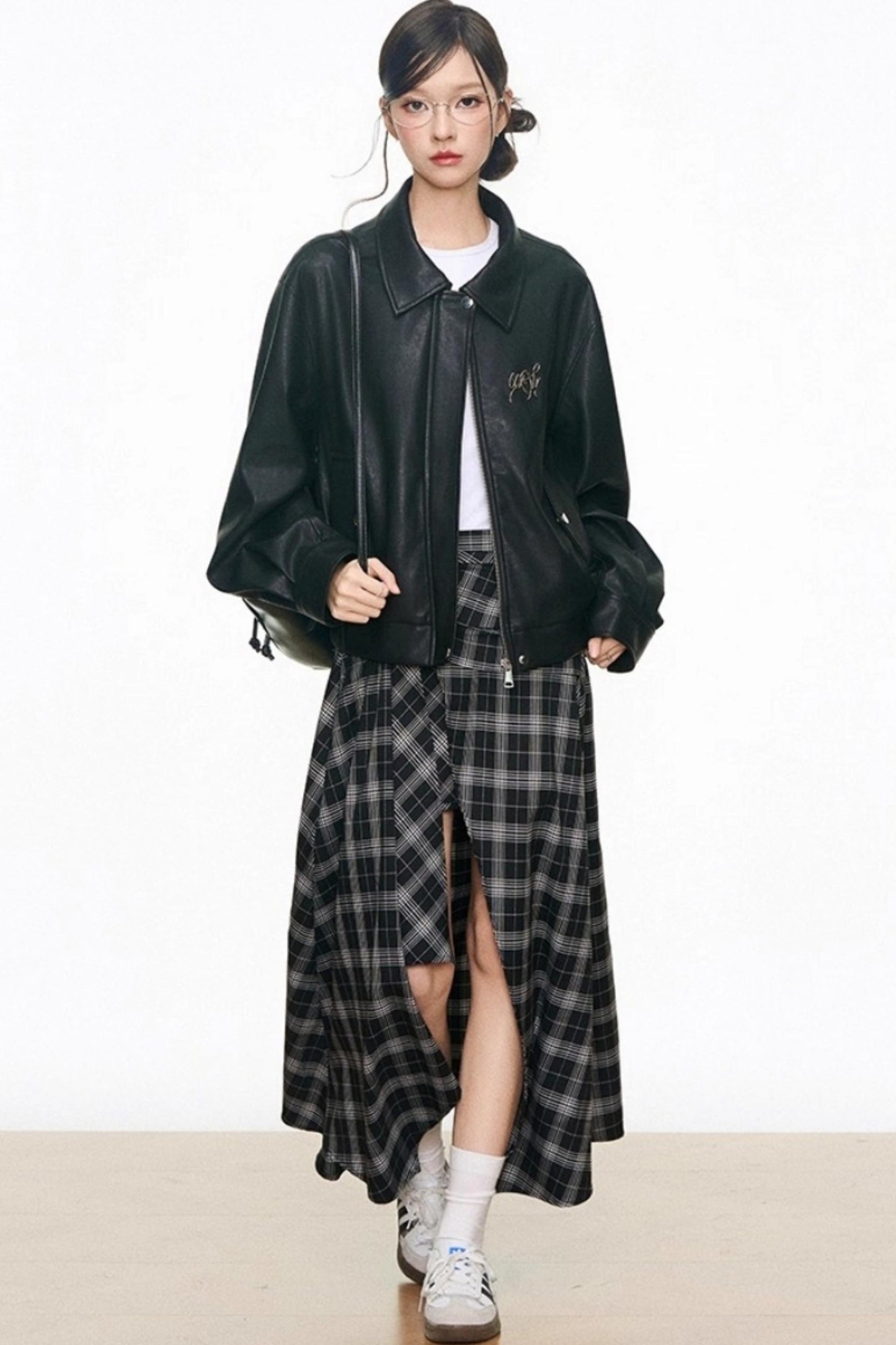 Black Leather Jacket Set-Up