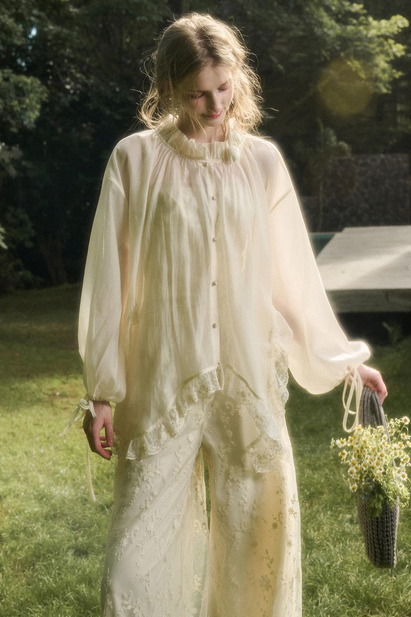 Galaxy Lace Shirt Jacket