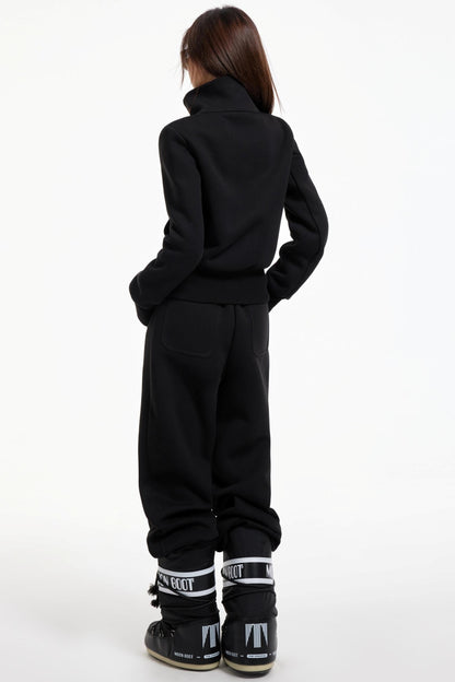 High Collar Slim Jacket Set-Up