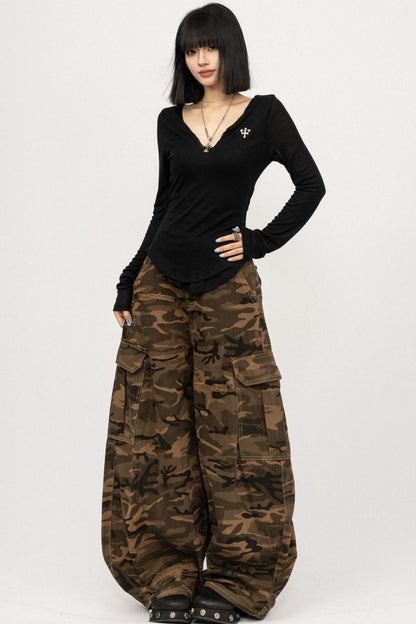 American Camouflage Cargo Pants