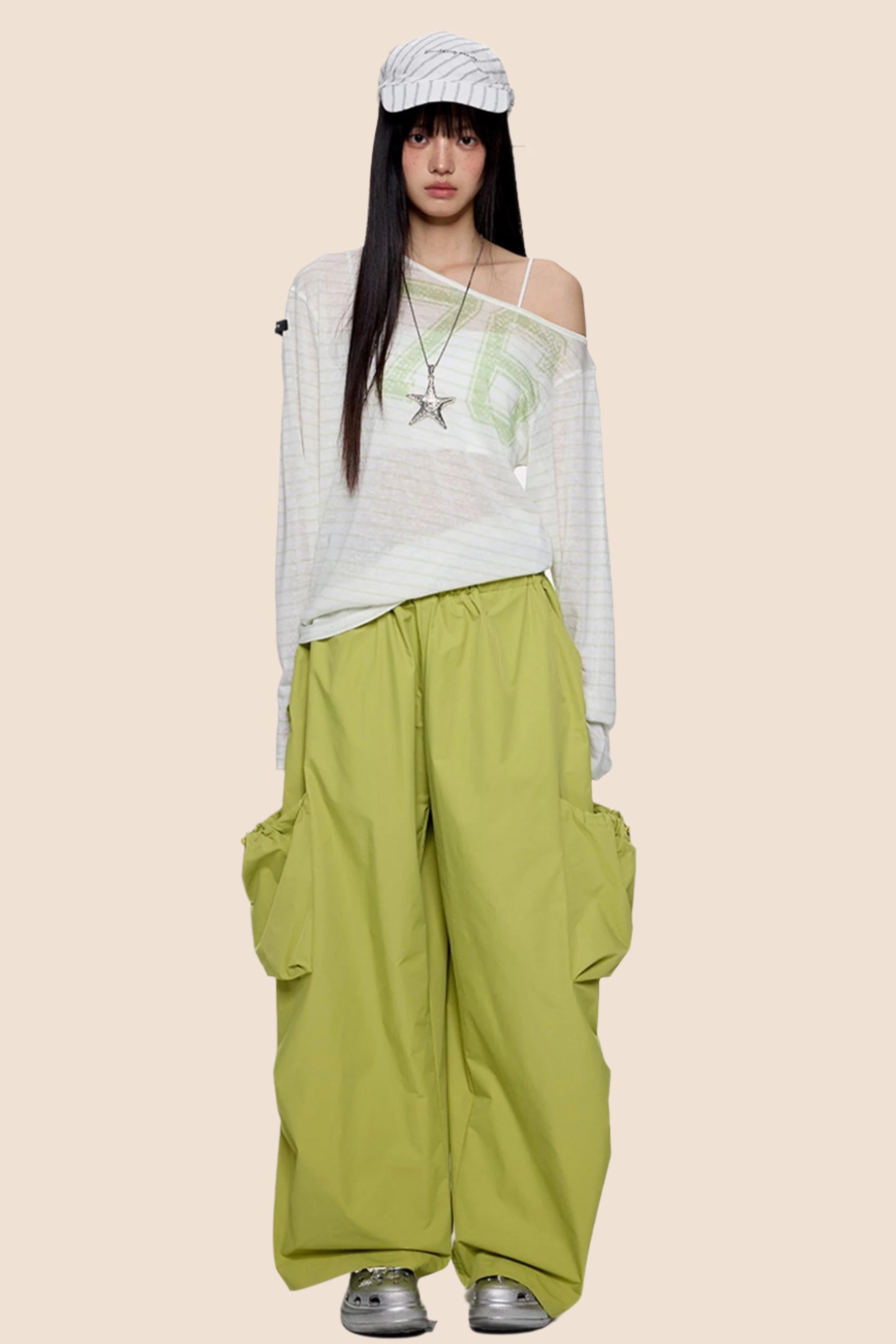 Slant Shoulder Sun Tee