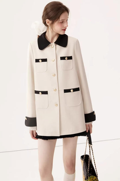 Elegant Color-Block Jacket