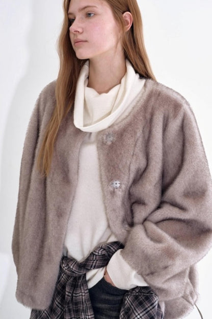 Winter Eco-Fur Jacket