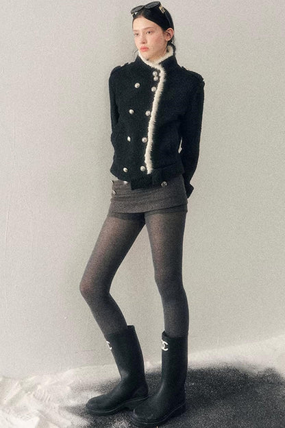 Whispers of Winter Thick Woolen Coat