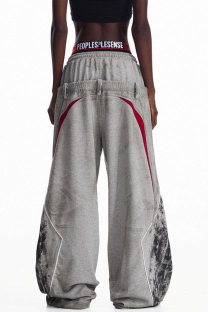 Double-Waisted Sweatpants