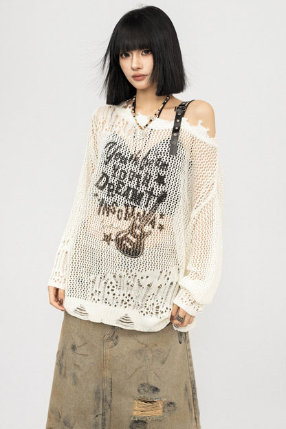 Autumn Spice Knitted Top