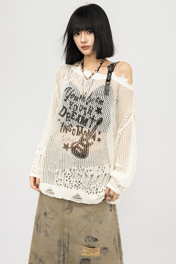 Autumn Spice Knitted Top