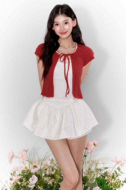 Delight Bow-Waist Set-Up