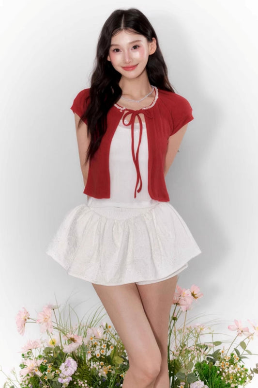 Delight Bow-Waist Set-Up