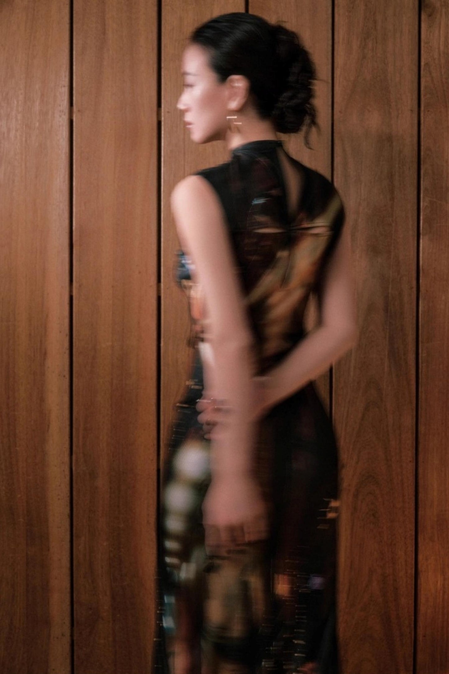 Night City Cheongsam Dress