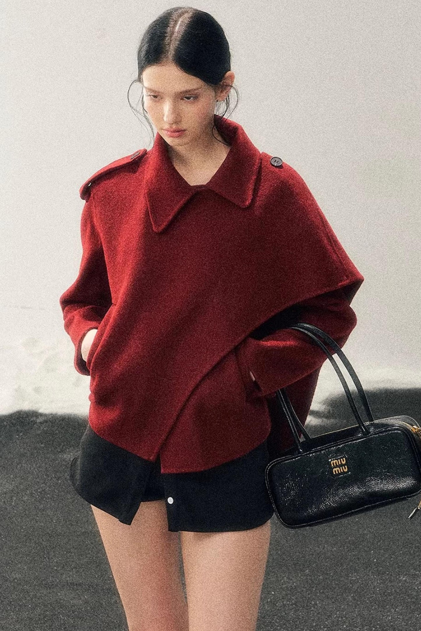 Eye-Catching Woolen Winter Coat