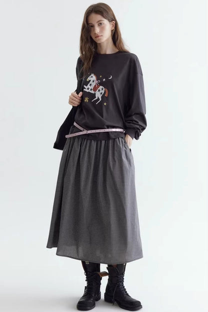 Star Pony Embroidered T-Shirt