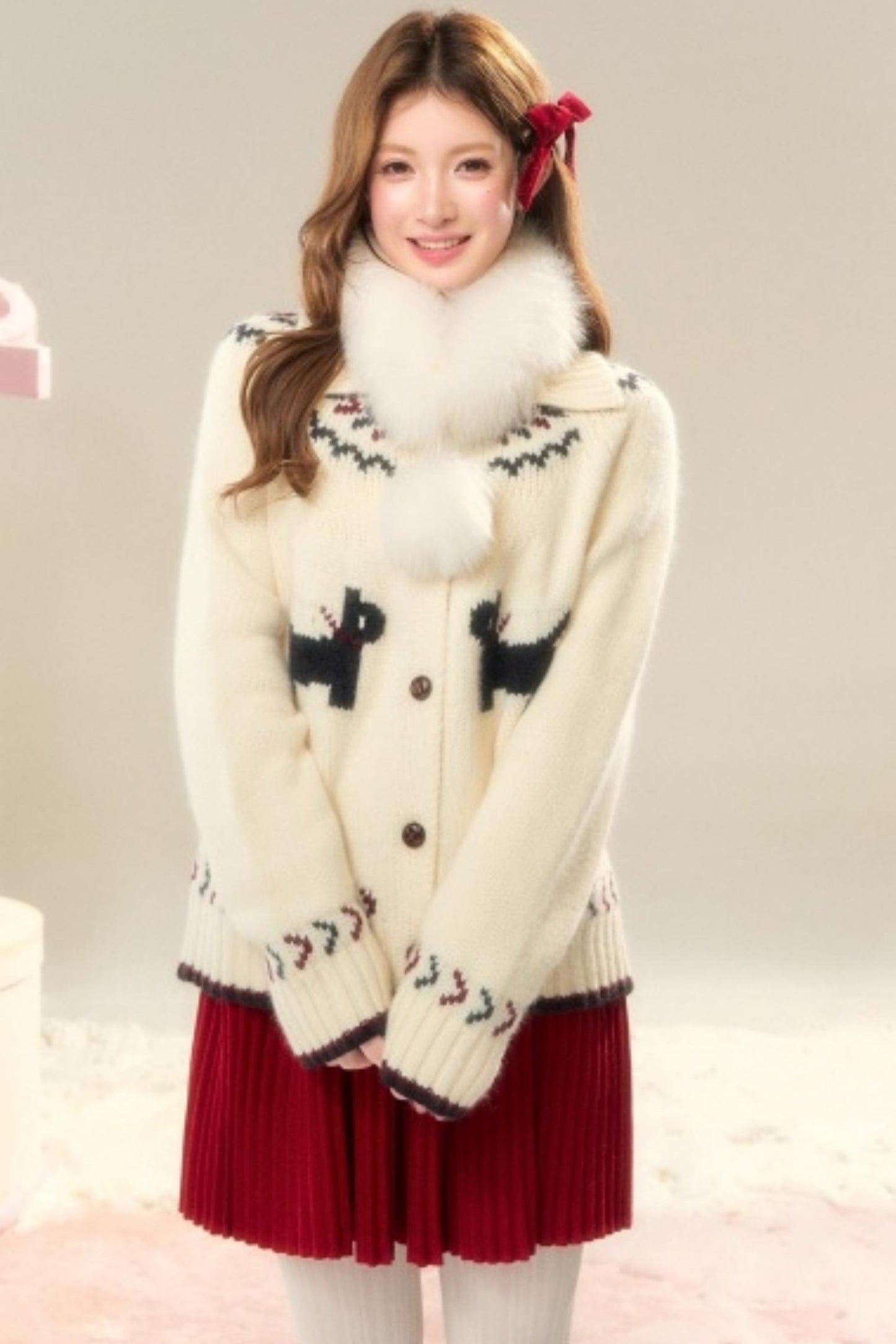 Christmas Fair Isle Cardigan