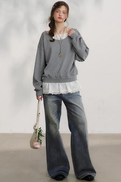 Floral Pleats Off-Shoulder Top