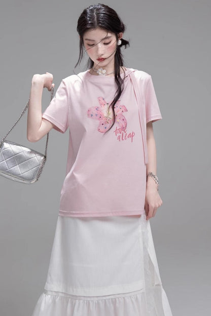 Honey Pink Hemp T-Shirt