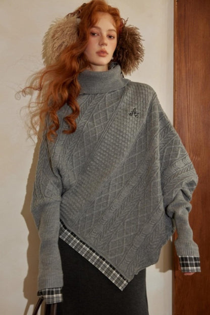 Love Agony Batwing Sweater Set-Up