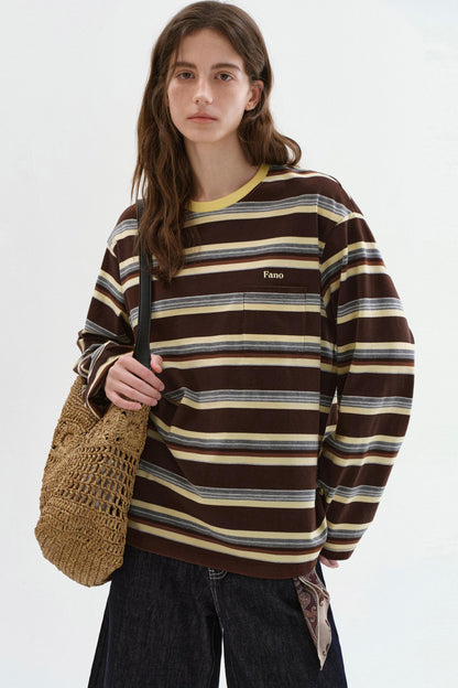 Retro Melard Gradient Top