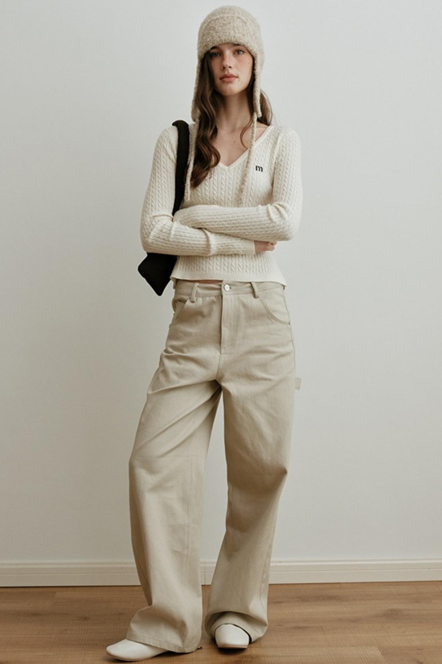 Velvet Twist Knitting Top