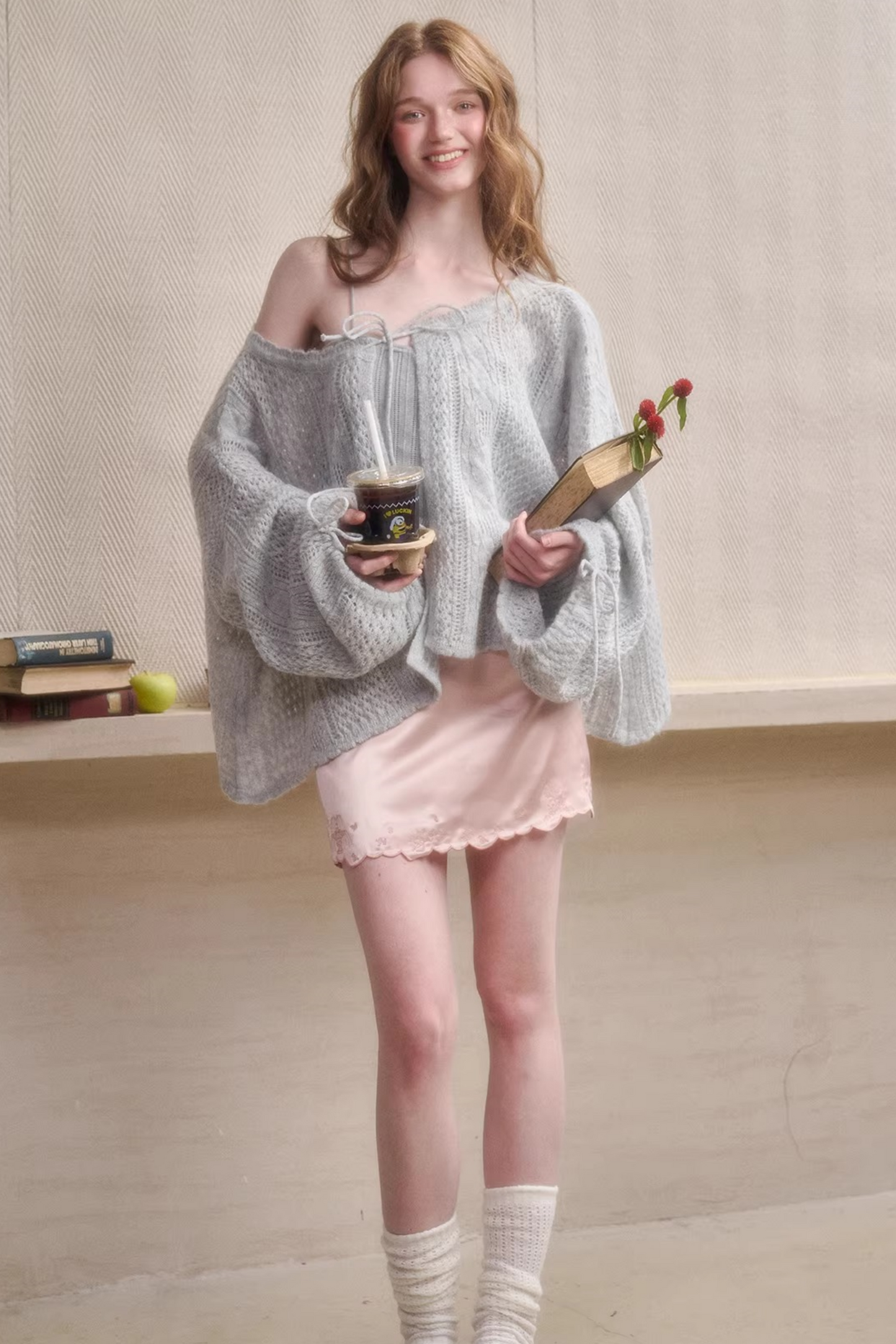 리버뱅크 모헤어 울 스웨터