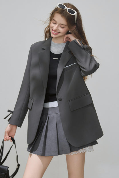 Gray Womens Blazer
