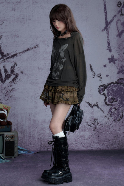 Fighting Spirit Butterfly Top