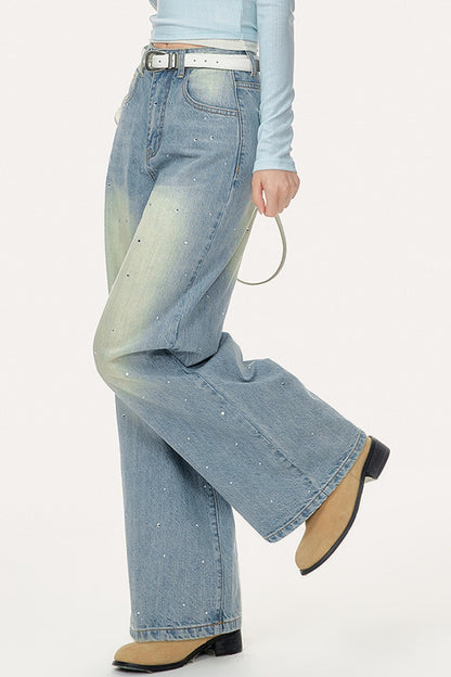 Diamond High-Waisted Jeans