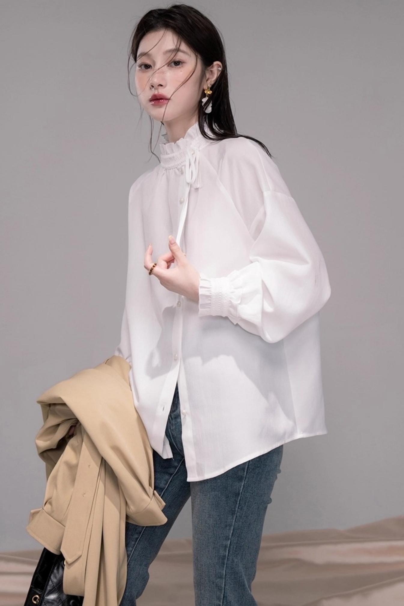 Nuansha Custom Wool Trench Coat