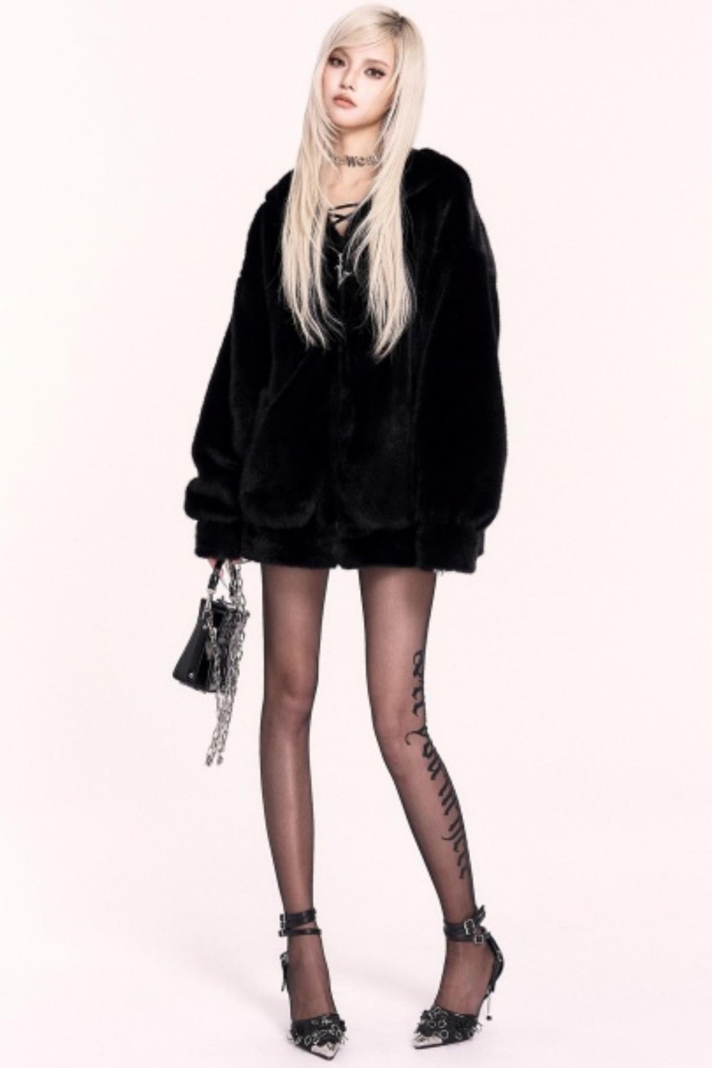 Winter Plush Spice Hooded Jacket