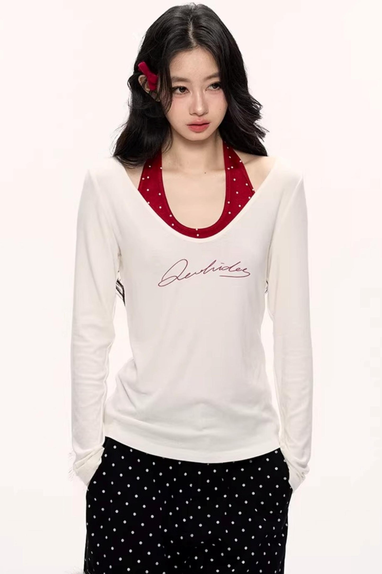 Strawberry Boba Two-Piece Set