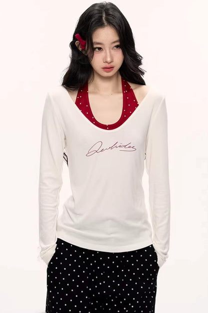 Strawberry Boba Two-Piece Set