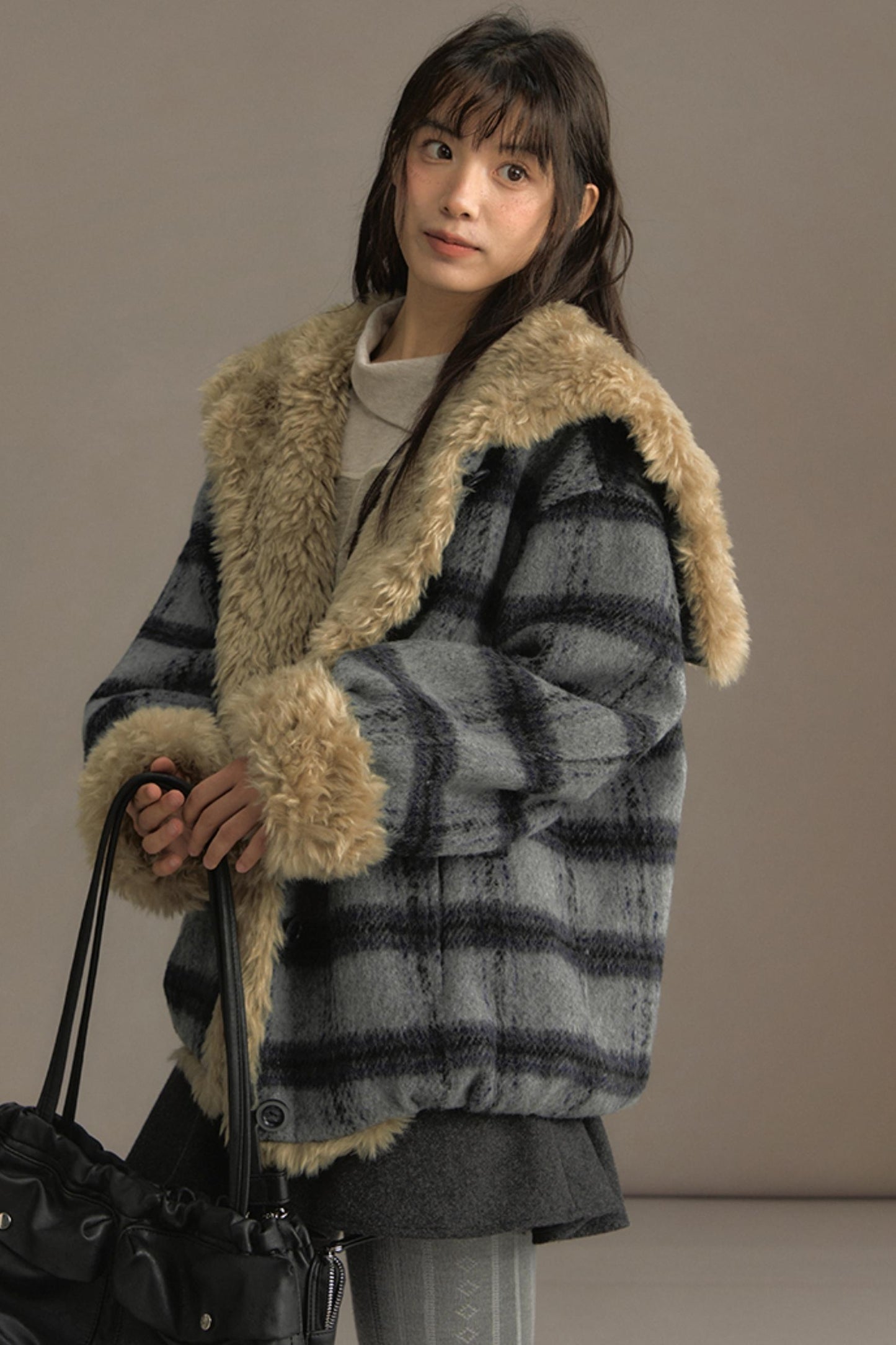 Sea Painter Navy Plaid Jacket