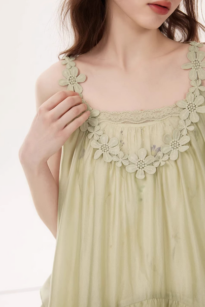 Spaghetti Strap Holiday Dress Set