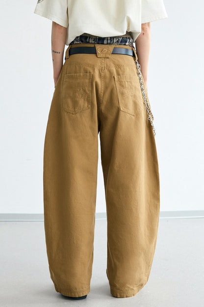 Vintage Wide-Leg Pants