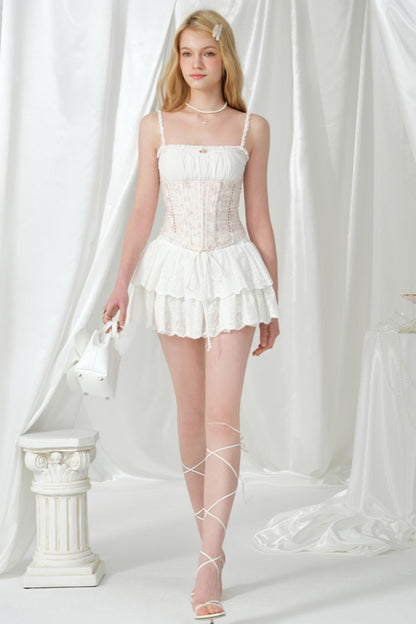 Summer Floral Ensemble Top Set-Up