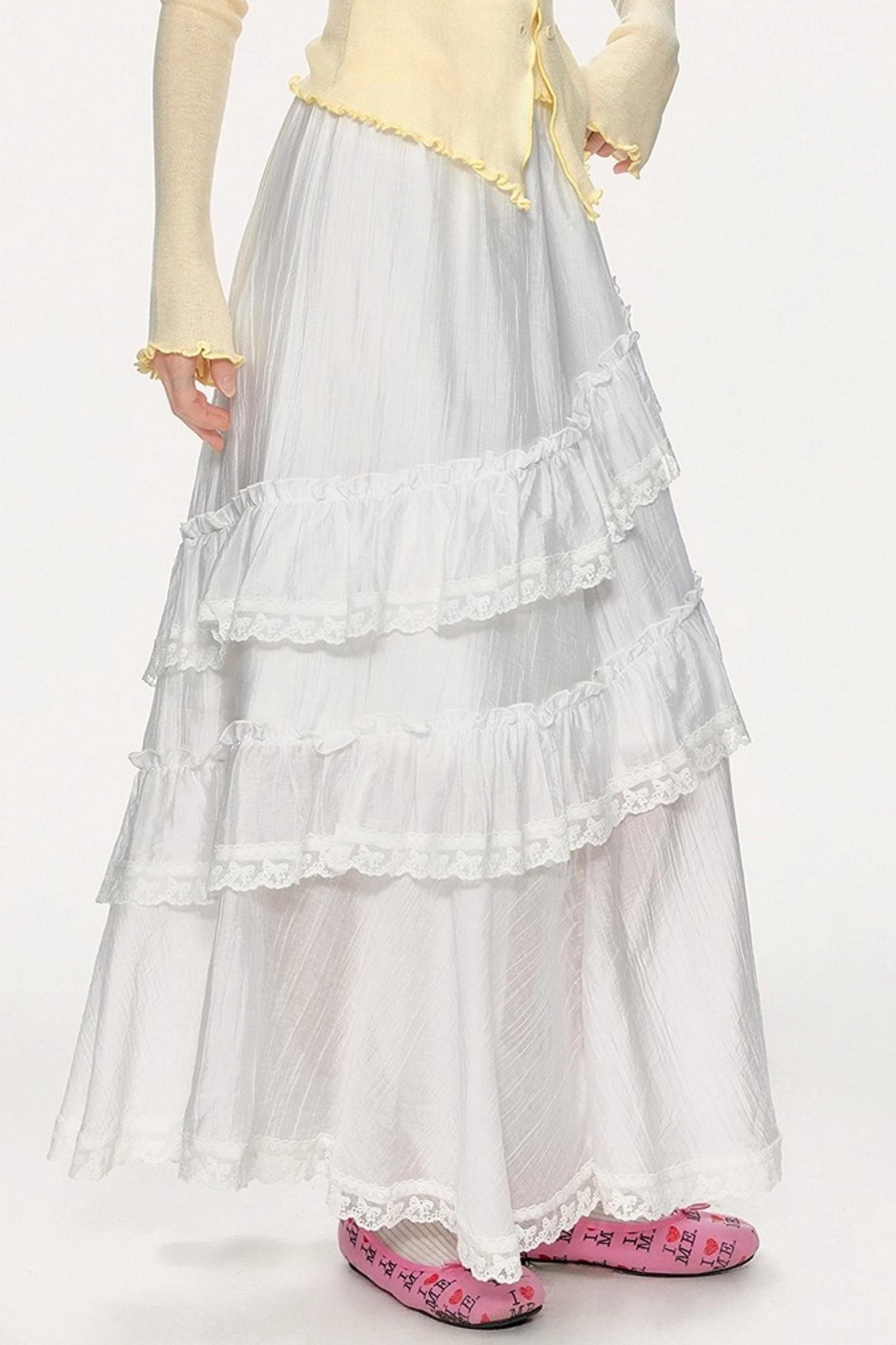 Romantic Lace Maxi Skirt