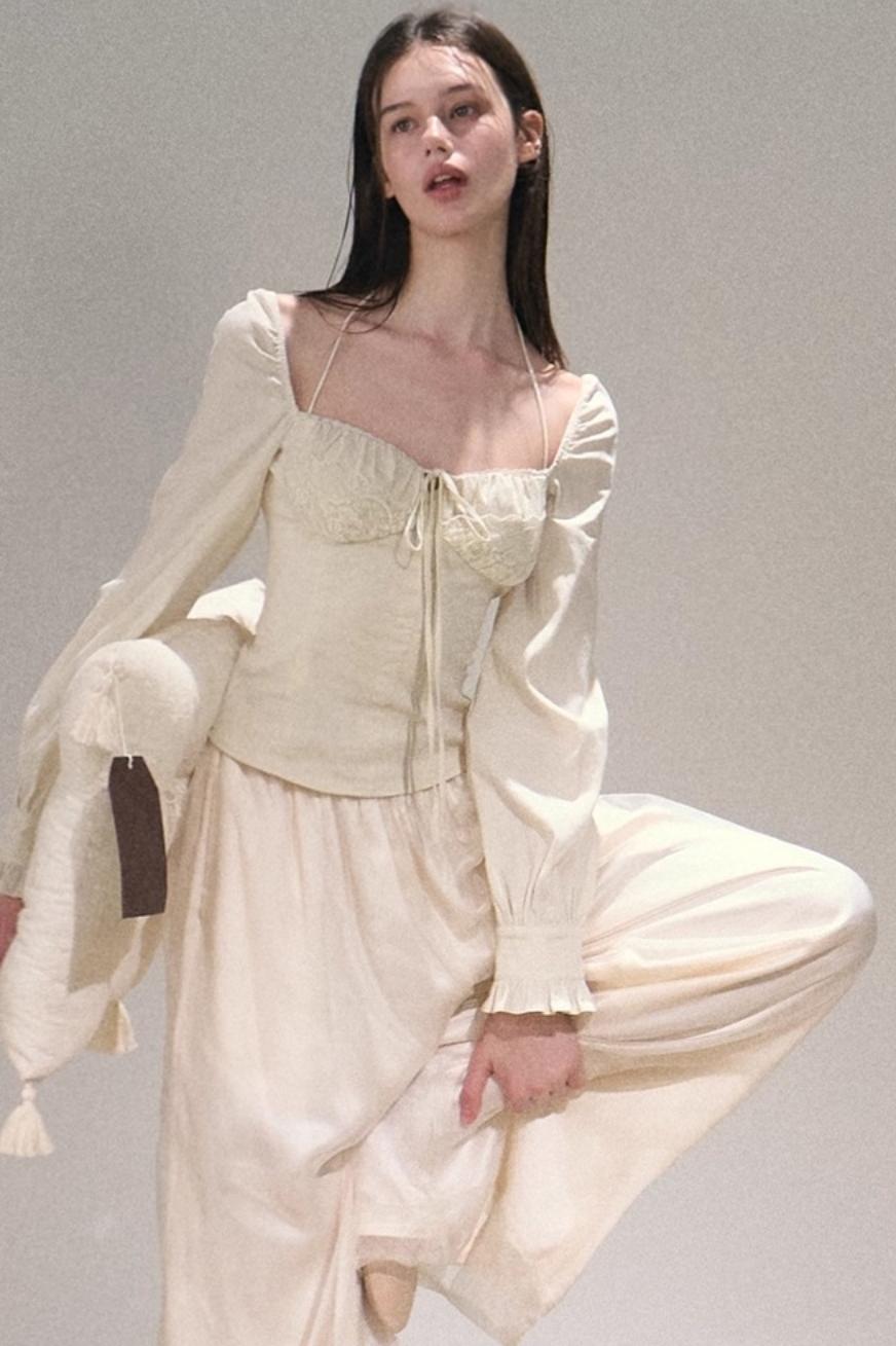 Ripe Grapes Lace Camisole Top