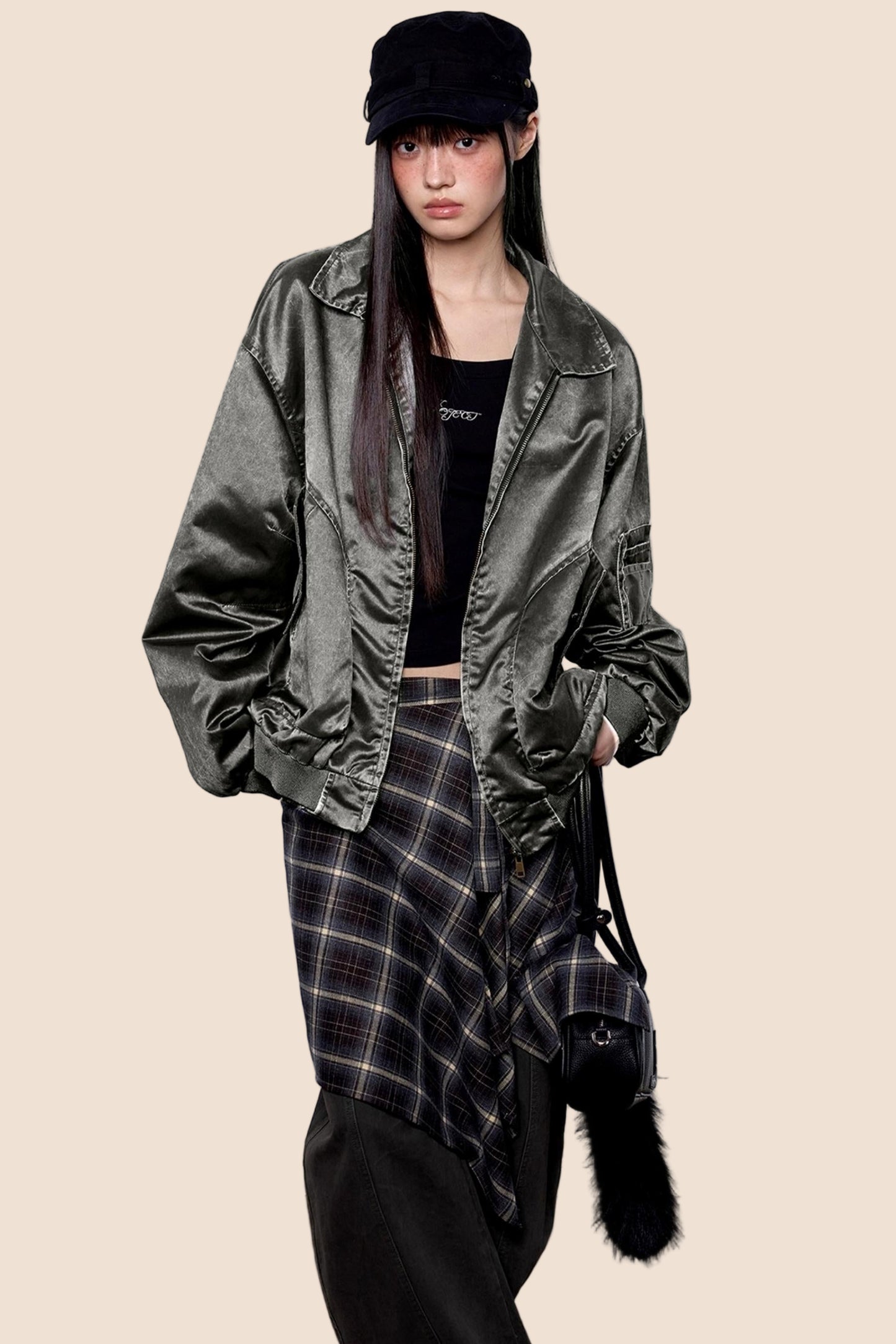 Functional Vintage Flight Jacket