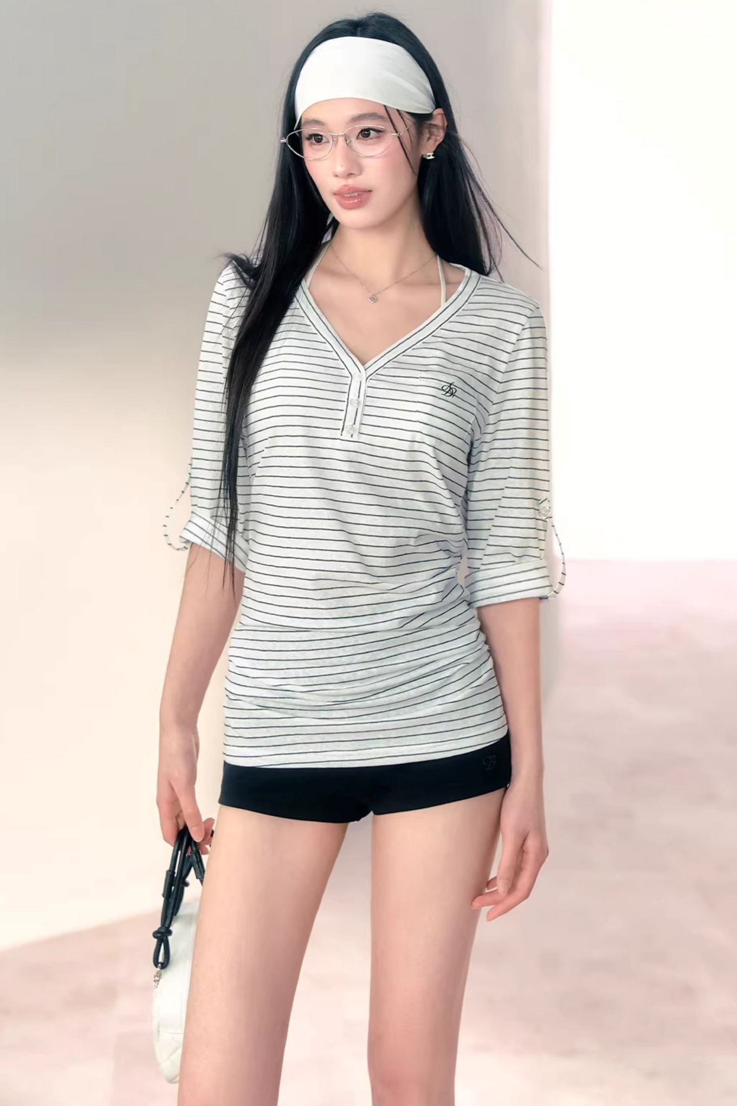 Snowflake Linen Blouse