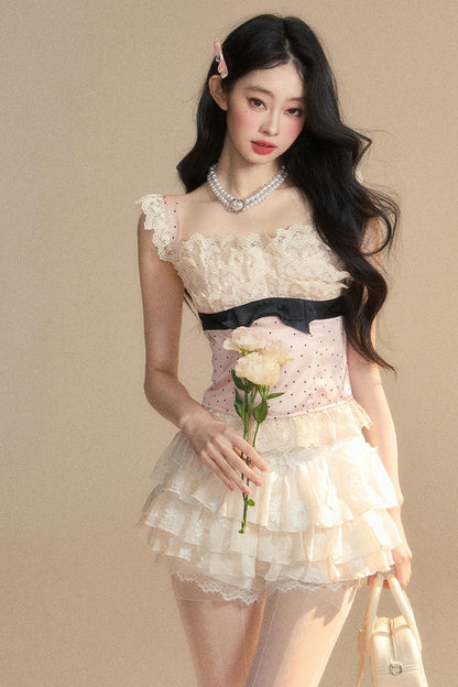 Elegant Lace Off-Shoulder Top