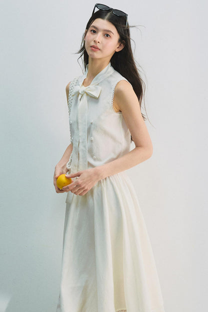 Elegant White Lace Set