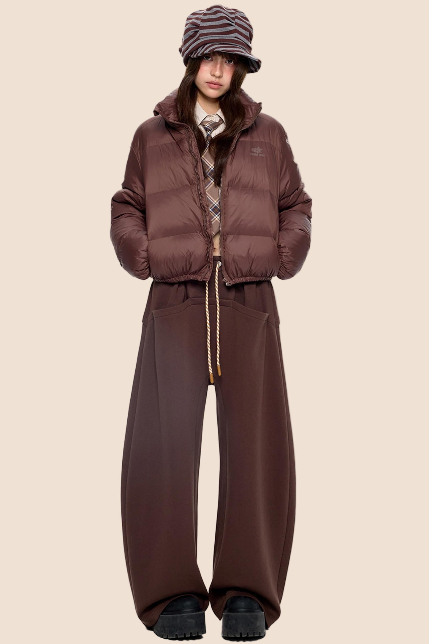 Winter Stand-Up Duck Down Jacket