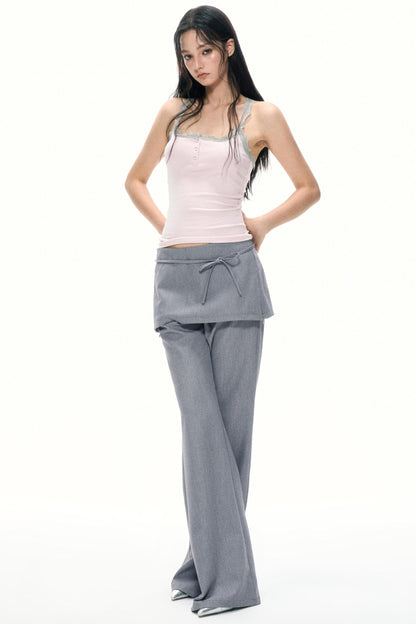 Color-Block Lace Camisole