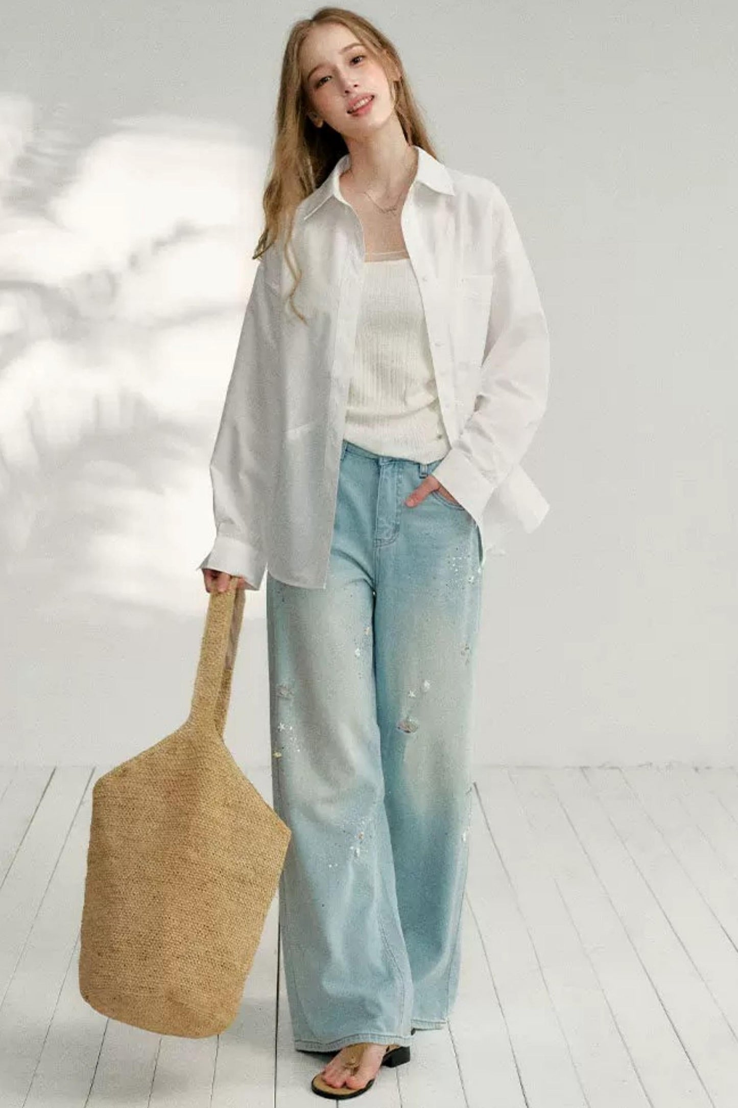 Deconstructed Two-Way Shirt