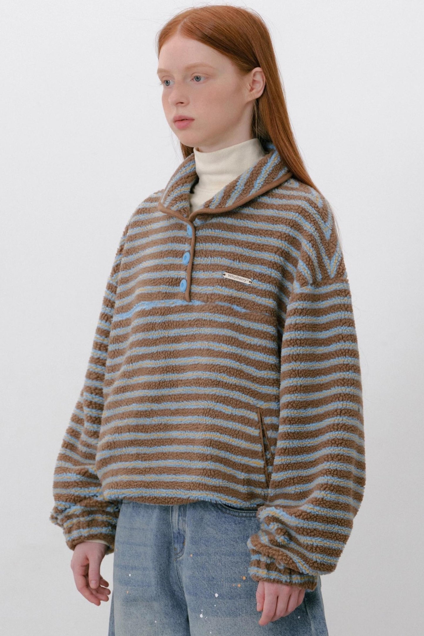 Sea Salt Striped Wool Sweater
