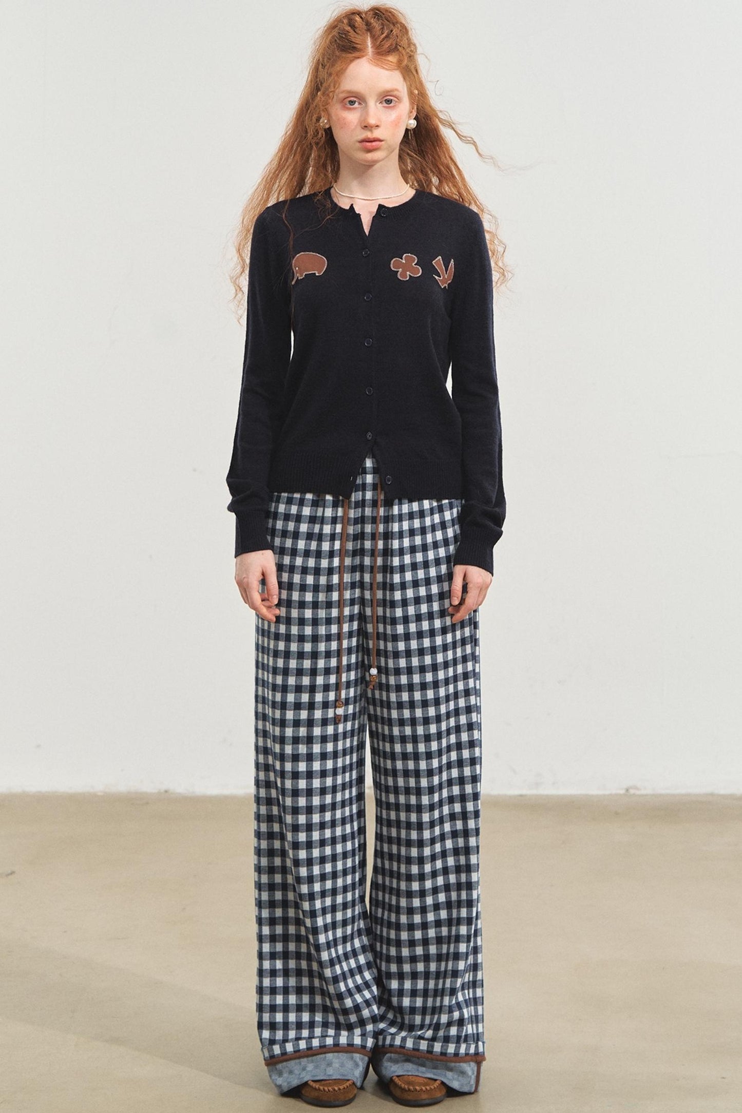 Fun Patch Embroidered Cardigan